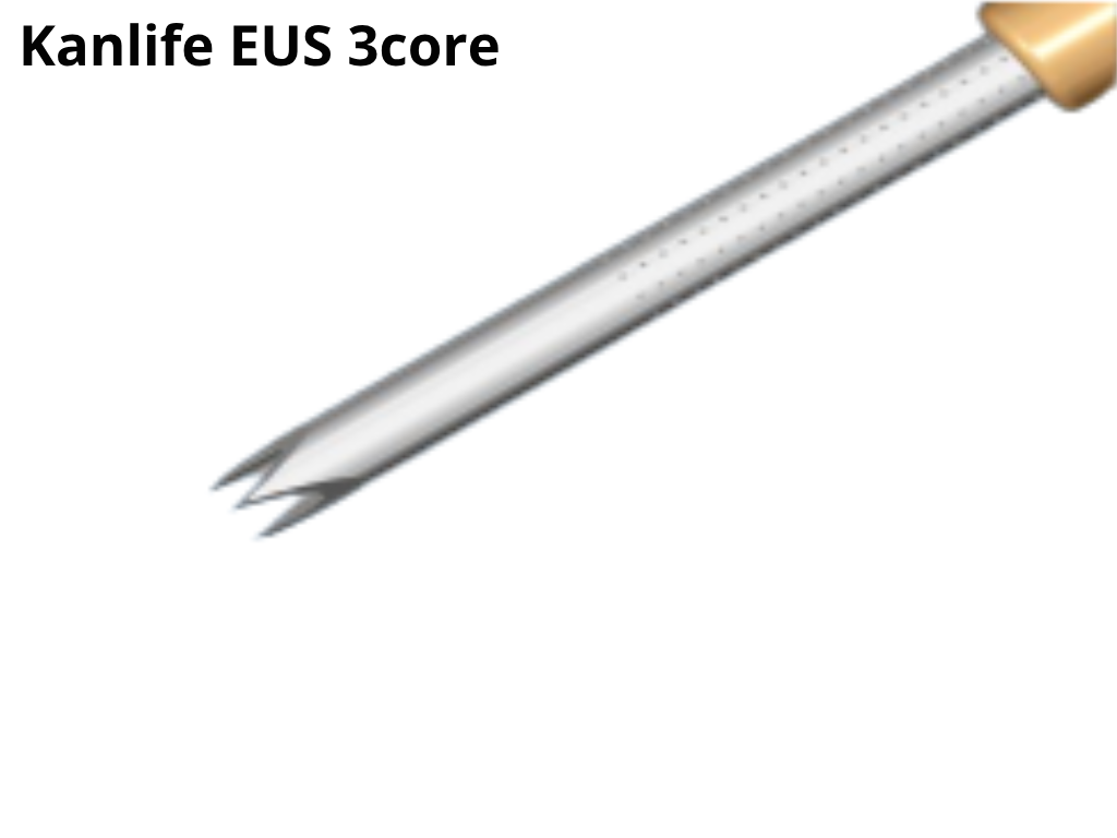 EUS 3 point core needle fna fnb