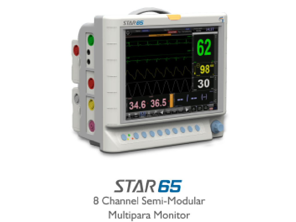 Patient Monitor STAR-65 Modular Multi Parameter Skanray